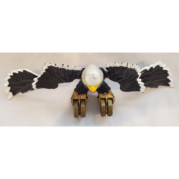 Vintage 2001 Swoop the Eagle Rescue Heroes Expandable Wings Retractable Claws - Picture 4 of 10